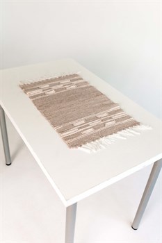 Салфетка на стол. Столешница домотканая (лён) 57*36 1977 - фото 10421
