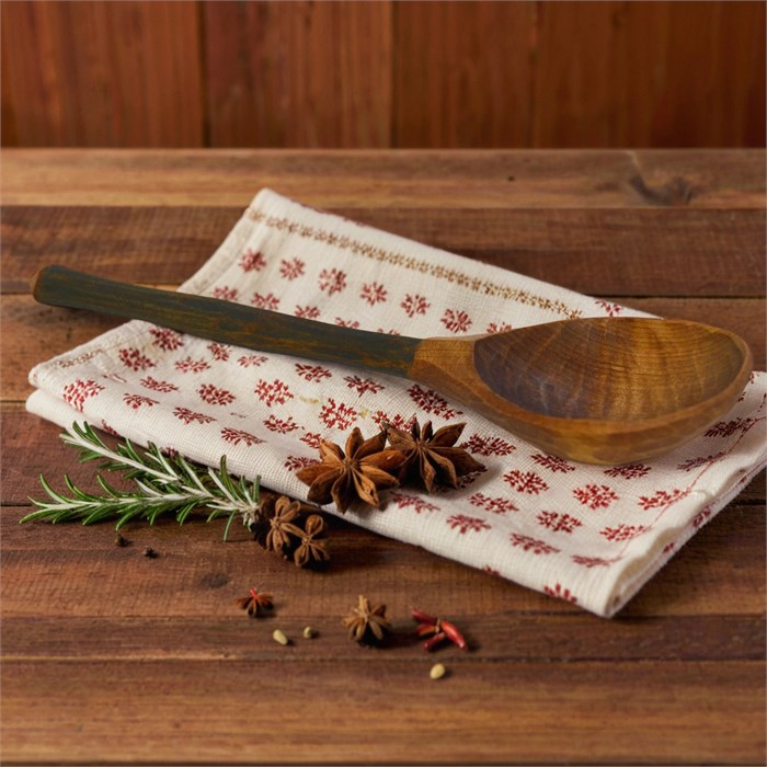 Ложка деревянная, столовая, материал - береза, длина 19 см 3003