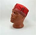 Шапка мужская, красная, размер 58,5-60,5 Калевальская шапка 2731