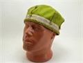 Шапка мужская  р. 60,5-62, зеленая, лён. Карельская мужская шапка 2732