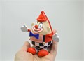 Елочная игрушка Клоун, 10 см, дерево. Игрушка на ёлку. 2739