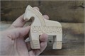 Статуэтка деревянная Лошадка, северная игрушка 2754