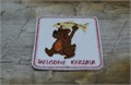 Магнит сувенирный текстильный "Добро пожаловать в Карелию - Welcome Karjala"  текстиль вышивка 2782