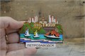 Магнит сувенирный  "Карелия. Петрозаводск. Онежская набережная" 2817
