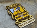 Магнит сувенирный "Герб Петрозаводска" ручная работа 2822