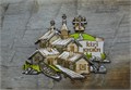 Магнит сувенирный "Карелия. Кижи" - ручная работа, дерево 1711