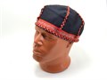 Шапка мужская карельская, черная, р.60-62, хлопок. Национальный карельский головной убор. 2872