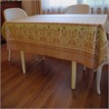 Скатерть на стол "Макошь", р. 148*225 см, хлопок, лён 3000